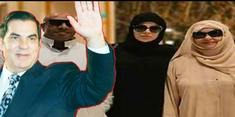 صورة: عائلة بن علي تنتهي باللباس الطائفي الذي طالما حاربه سنوات حكمه